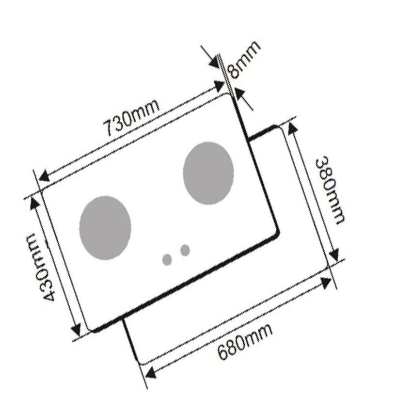 Bếp gas âm Canzy CZ-116 - Hàng chính hãng