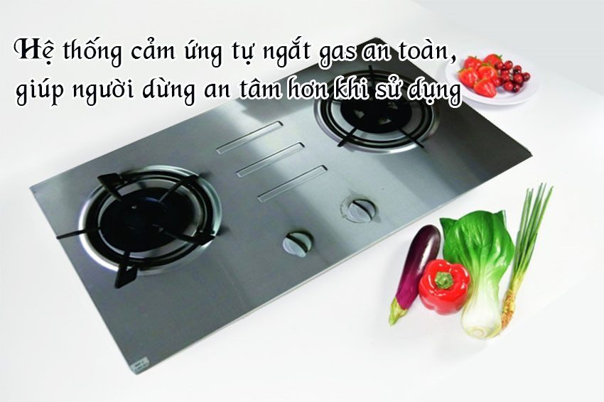 Chất liệu của bếp gas âm Capri P720STTX