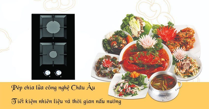 Chức năng của bếp gas âm Domino Capri SGA 203M