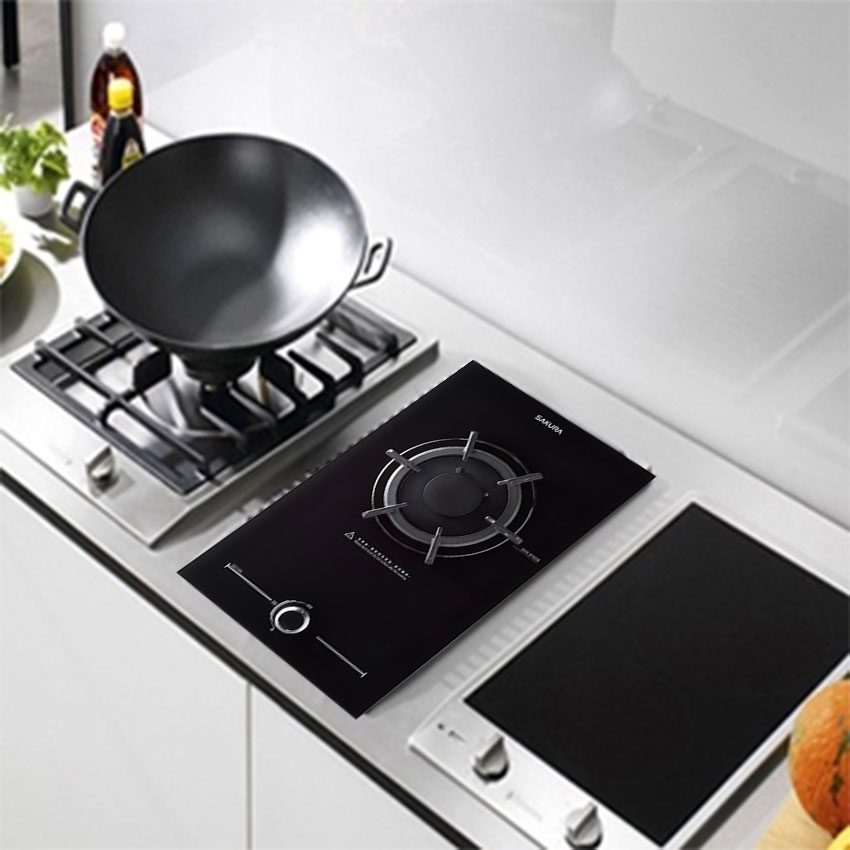 Bếp gas đơn âm Sakura G-2112G - Hàng chính hãng