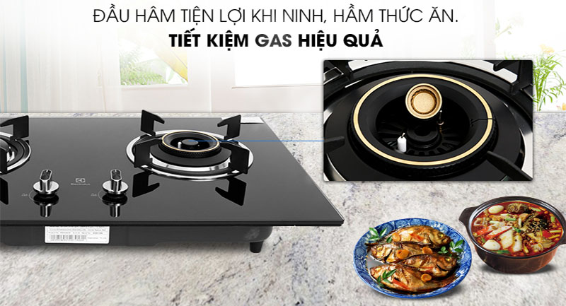Bếp gas âm Electrolux EHG723BA - Hàng chính hãng