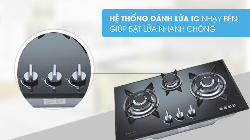 Bếp gas âm Faster FS-379S