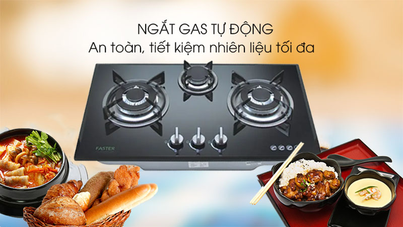 Bếp gas âm Faster FS-379S
