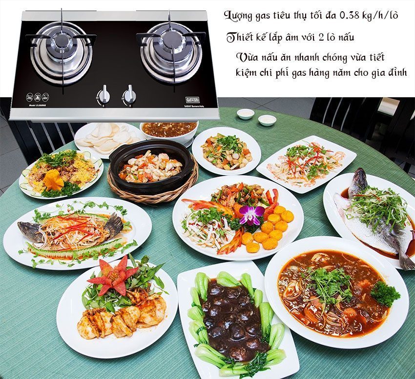 Chức năng của Bếp ga âm Giovani G-205RNS