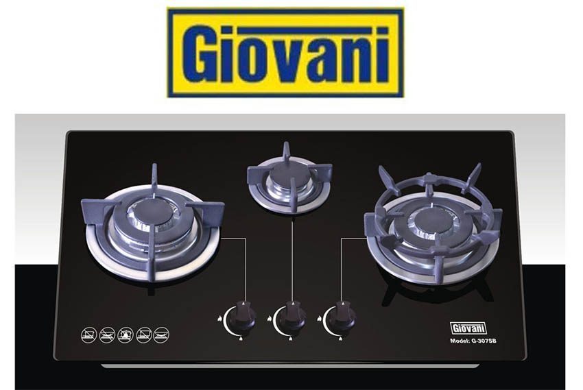 Bếp gas âm Giovani G-307SB - Hàng chính hãng