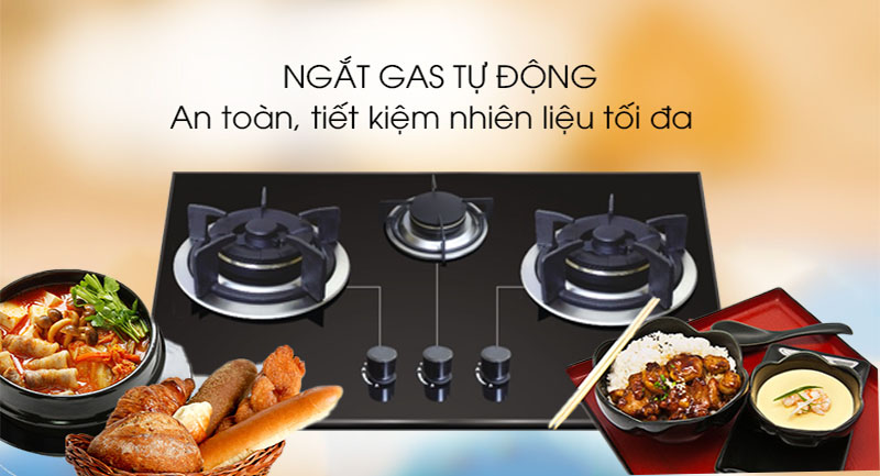 Bếp gas âm Giovani G-375AB - Hàng chính hãng
