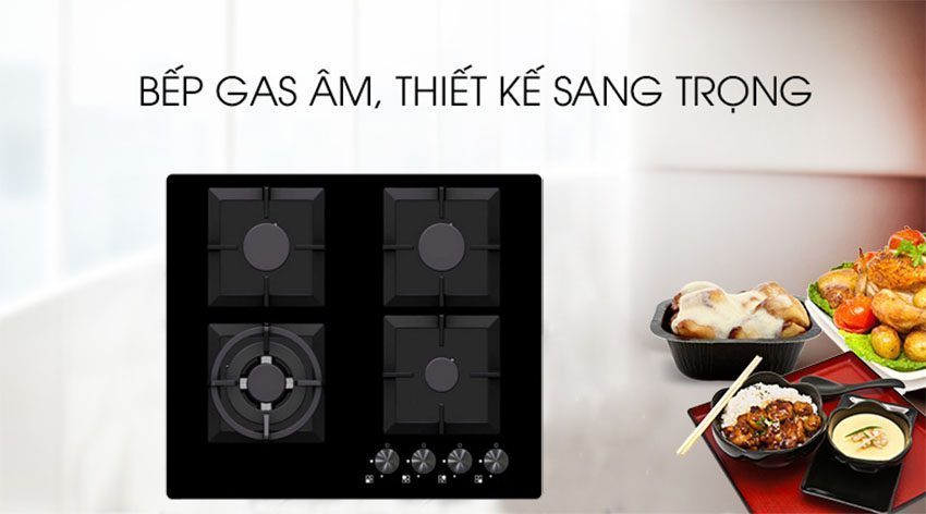 Bếp gas âm Grasso GS-406 - Hàng chính hãng