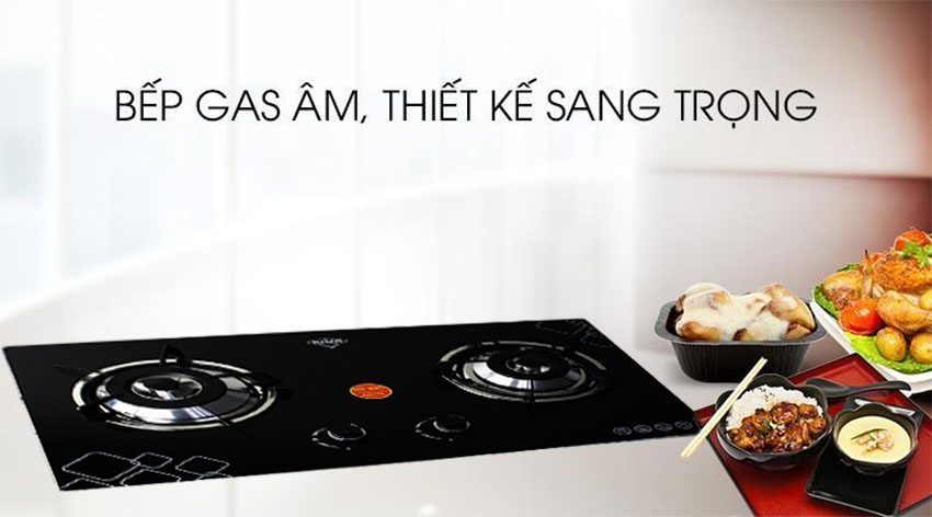 Bếp gas âm Kiwa KW-2677GT - Hàng chính hãng