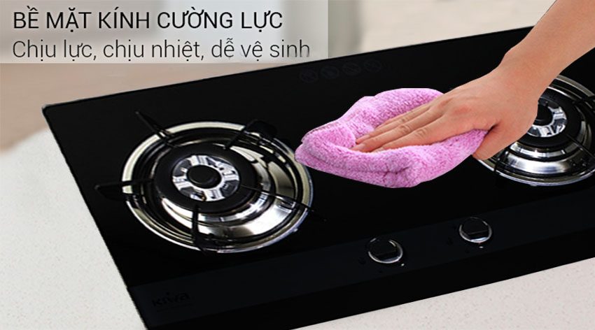 Bếp gas âm Kiwa KW-2817GT - Hàng chính hãng