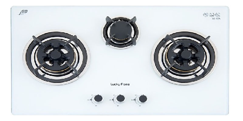 Bếp gas âm Lucky Flame LGS-913W
