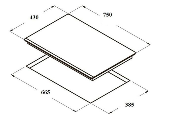 Bếp gas âm Malloca AS-920R