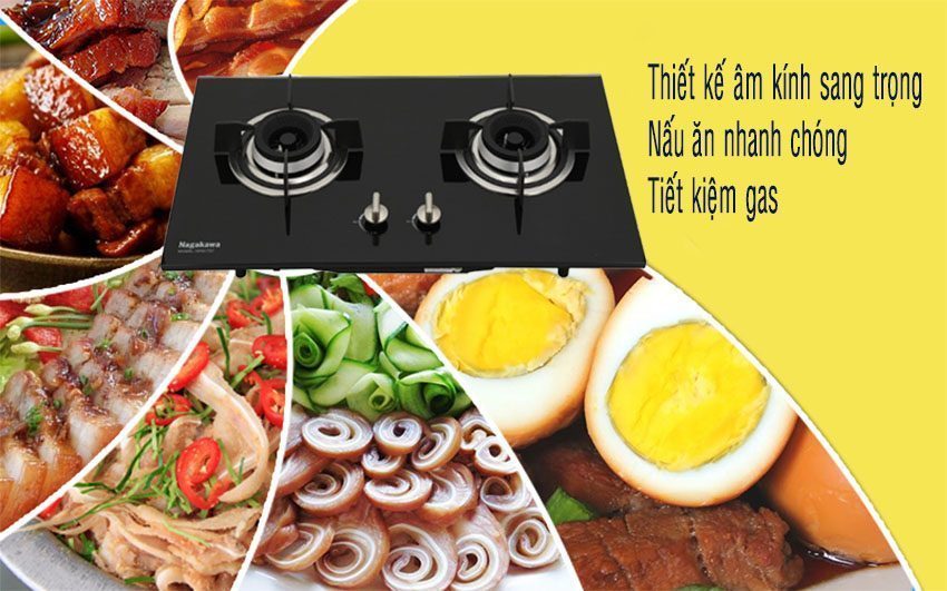 Bếp gas âm Nagakawa NAG1751 - Hàng chính hãng