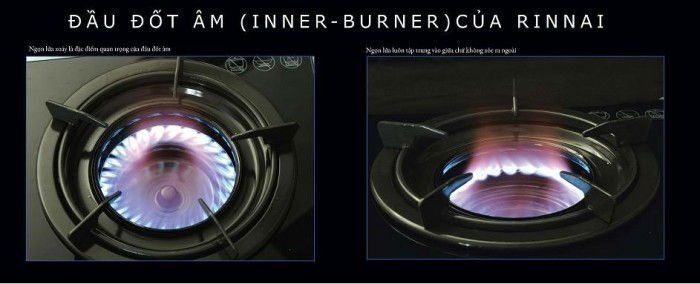 Bếp gas dương Rinnai RI-602DI - Hàng chính hãng
