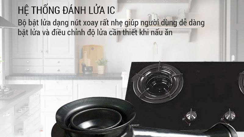 Bếp gas âm Rinnai RVB-2i(AB) - Hàng chính hãng