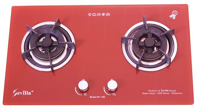 Bếp ga âm Sevilla SV-108 Red
