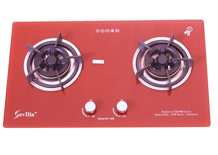 Bếp gas âm Sevilla SV-208 Red