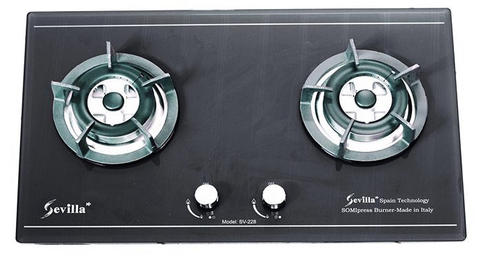 Bếp gas âm Sevilla SV-209 Black - Hàng chính hãng