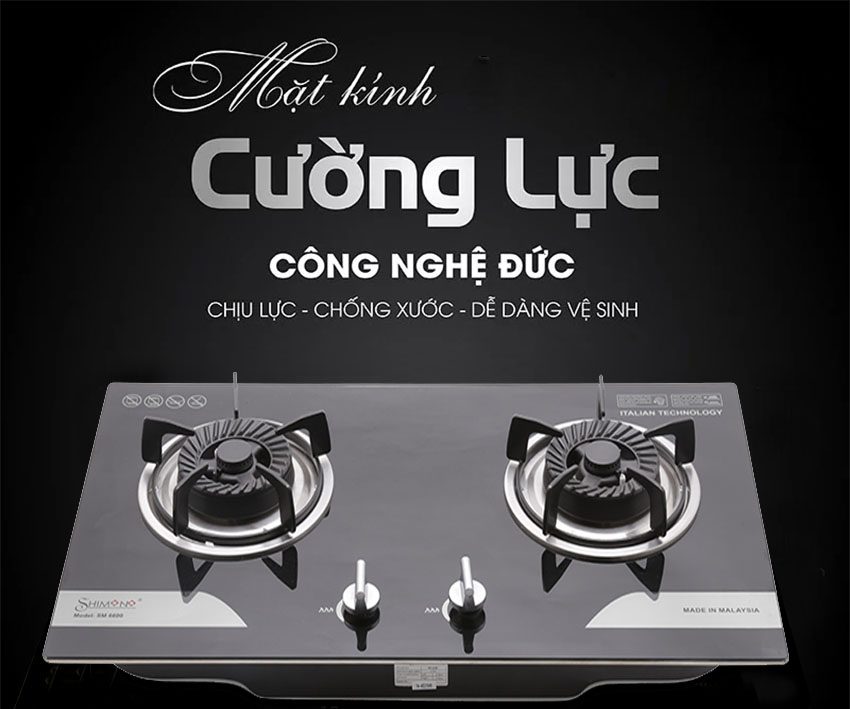 Bếp gas âm Shimono SM6600 - Hàng chính hãng