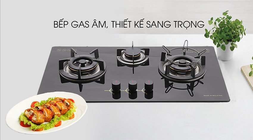Bếp gas âm Shimono SM8000 - Hàng chính hãng