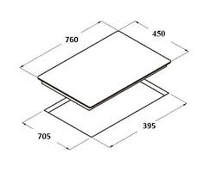 Bếp gas âm Taka TK-106Hi - Hàng chính hãng