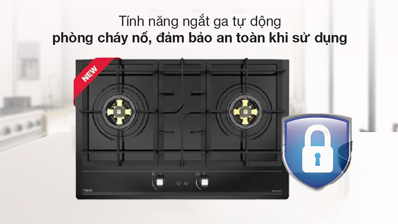Tính năng an toàn của Bếp gas âm Teka GTI 78 2G AI AL DRB BUT