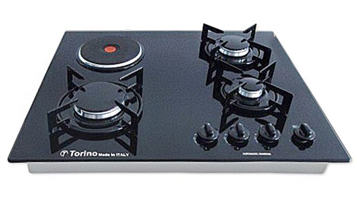Bếp gas âm kết hợp điện Torino C6031NRL-52NN - Hàng chính hãng