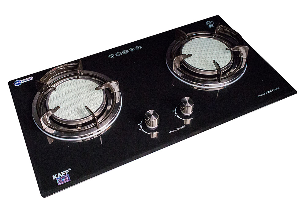 Bếp gas âm hồng ngoại Kaff KF-208I - Hàng chính hãng