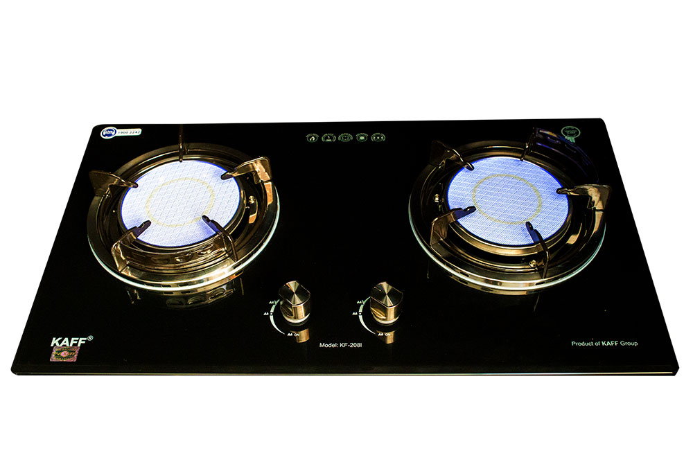 Bếp gas âm hồng ngoại Kaff KF-208I - Hàng chính hãng