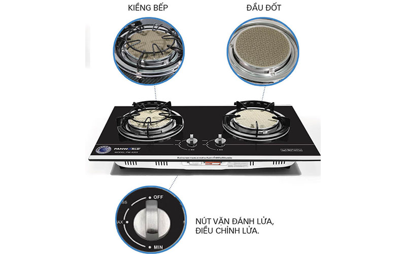 Bếp gas âm hồng ngoại Panworld PW-4203 - Hàng chính hãng