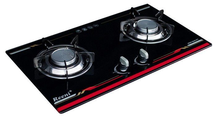 Bếp gas âm hồng ngoại Reeni AV-7003D nhìn góc trái