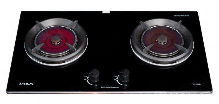Bếp gas âm hồng ngoại Taka TK-102D - Hàng chính hãng