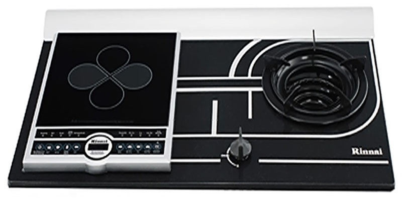 Bếp gas âm kết hợp từ Rinnai RVB-Combi(F) - Hàng chính hãng