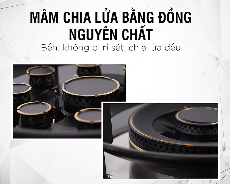 Bếp gas âm Kieler KL-G153 - Hàng chính hãng