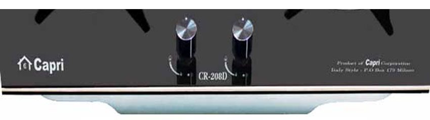 Bếp gas âm Capri CR-208 D - Hàng chính hãng