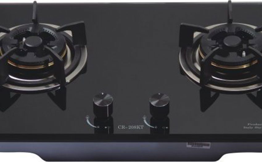 Bếp gas âm Capri CR-208KT (Black) - Hàng chính hãng