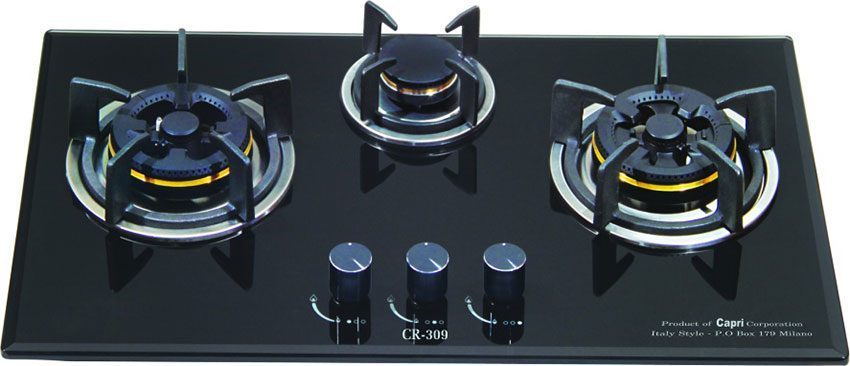 Bếp gas âm Capri CR309KT (Black) - Hàng chính hãng