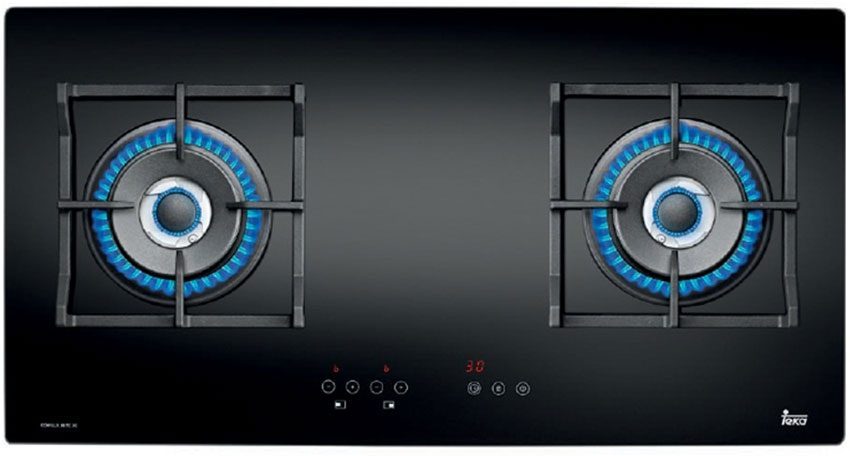 Bếp gas âm kính Teka CGW LUX 86 TC 2G AI AL 2TR CI BUT - Hàng chính hãng