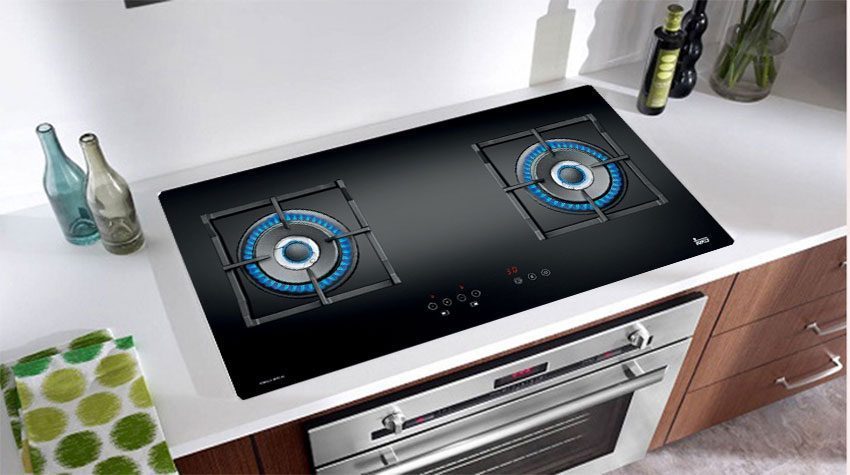 Bếp gas âm kính Teka CGW LUX 86 TC 2G AI AL 2TR CI BUT - Hàng chính hãng