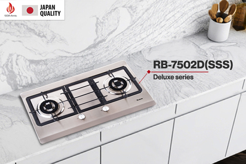 Bếp gas âm Rinnai RB-7502D-SSS - Hàng chính hãng
