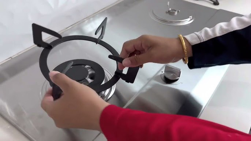 Bếp gas âm Rinnai RB-7502D-SSS - Hàng chính hãng