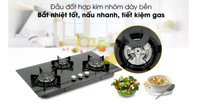 Bếp gas âm Torino MILAN-3B - Hàng chính hãng