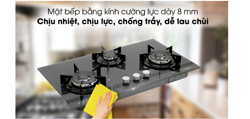 Bếp gas âm Torino MILAN-3B - Hàng chính hãng