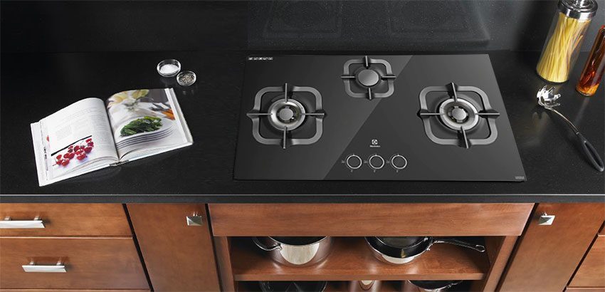 Bếp gas ba âm kính Electrolux EGT9239CK - Hàng chính hãng