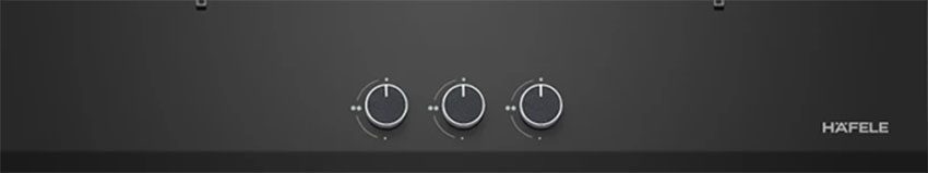 Bếp gas ba âm kính Hafele HC-G863B - Hàng chính hãng