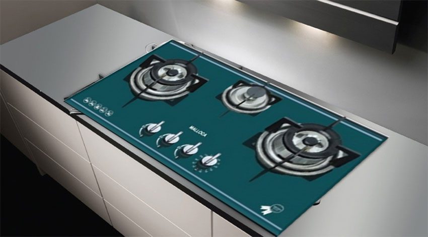 Bếp gas ba âm kính Malloca AS 930G - Hàng chính hãng