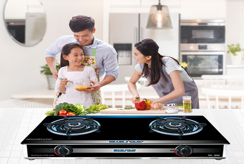 Bếp gas đôi Bluestar NG-5680H - Hàng chính hãng