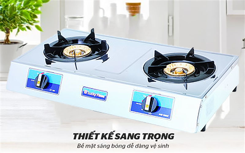 Bếp gas đôi Lucky Flame AT-102 - Hàng chính hãng