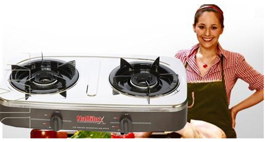 Thiết kế hiện đại của bếp gas đôi Namilux NA-590ASM