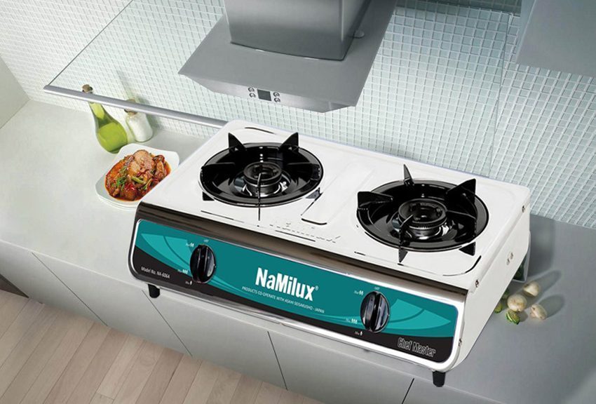 Bếp gas đôi Namilux NA-701(5,11)AXM - Hàng chính hãng