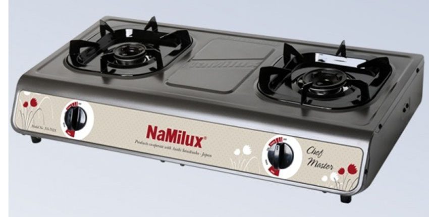 Bếp gas đôi Namilux NA-702(11)AFM - Hàng chính hãng